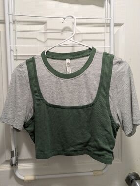 Lululemon Better Best Cropped Short Sleeve